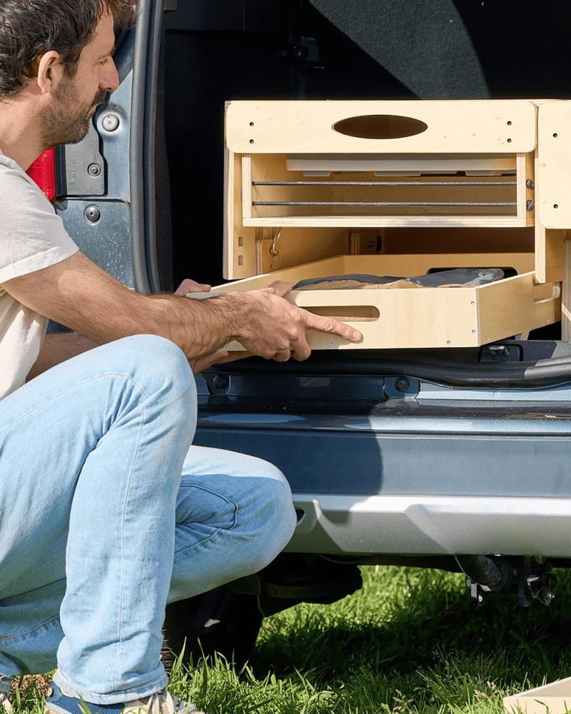 Bac de rangement kit voiture