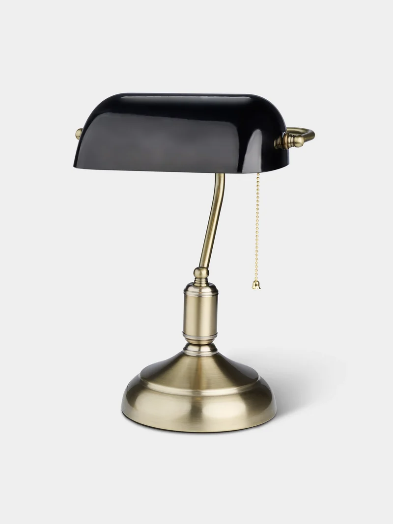 Klassieke Bureaulamp Zwart