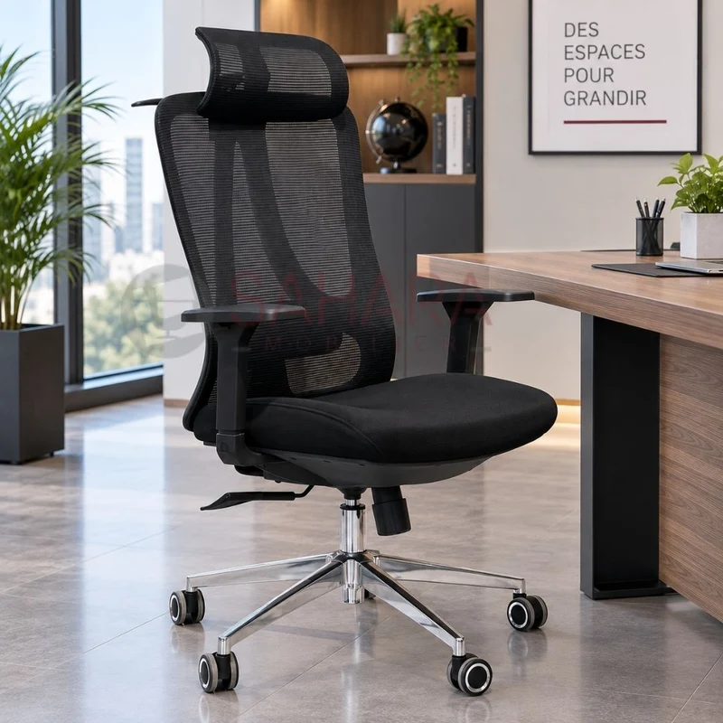 Fauteuil President en Mesh Réf 163-A
