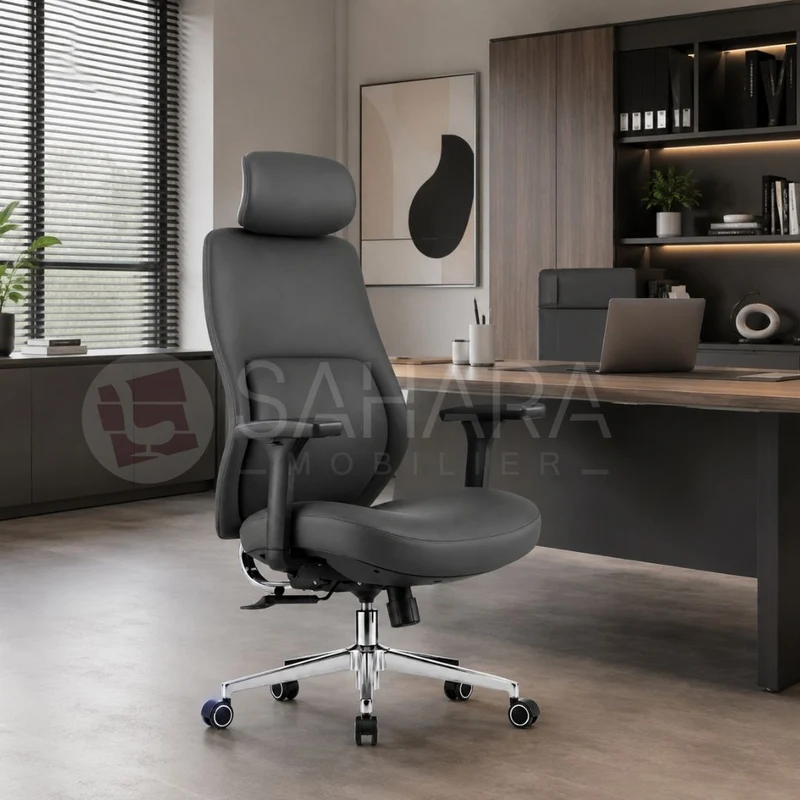 Fauteuil de direction en simili cuir Réf 230A