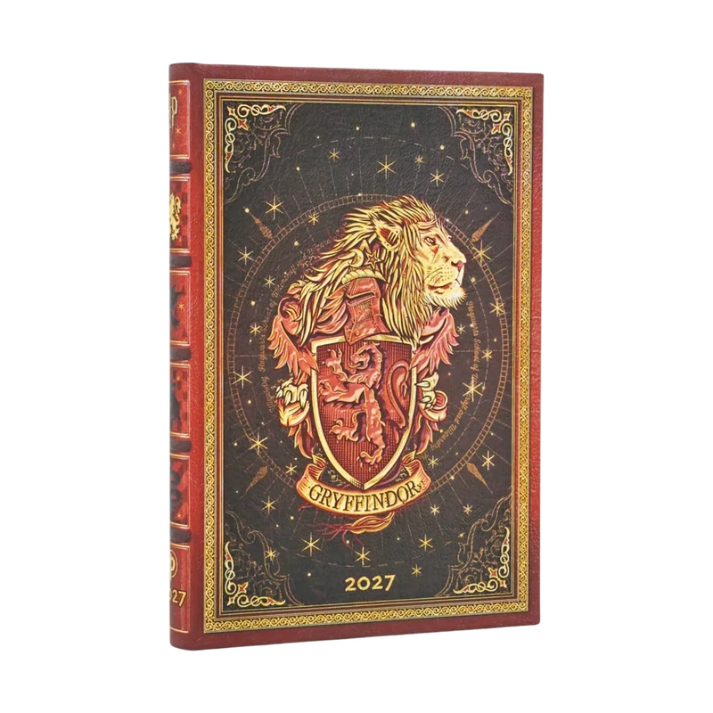 Agenda 2027 PAPERBLANKS Gryffondor - 1 semaine sur 2 pages - Mini - Hardcover - Horizontal - 176p