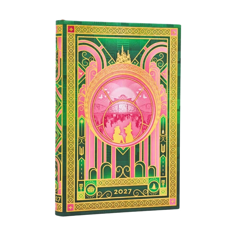 Agenda 2027 PAPERBLANKS La Magie de Wicked - 1 semaine sur 2 pages - Mini - Hardcover - Vertical - 176p