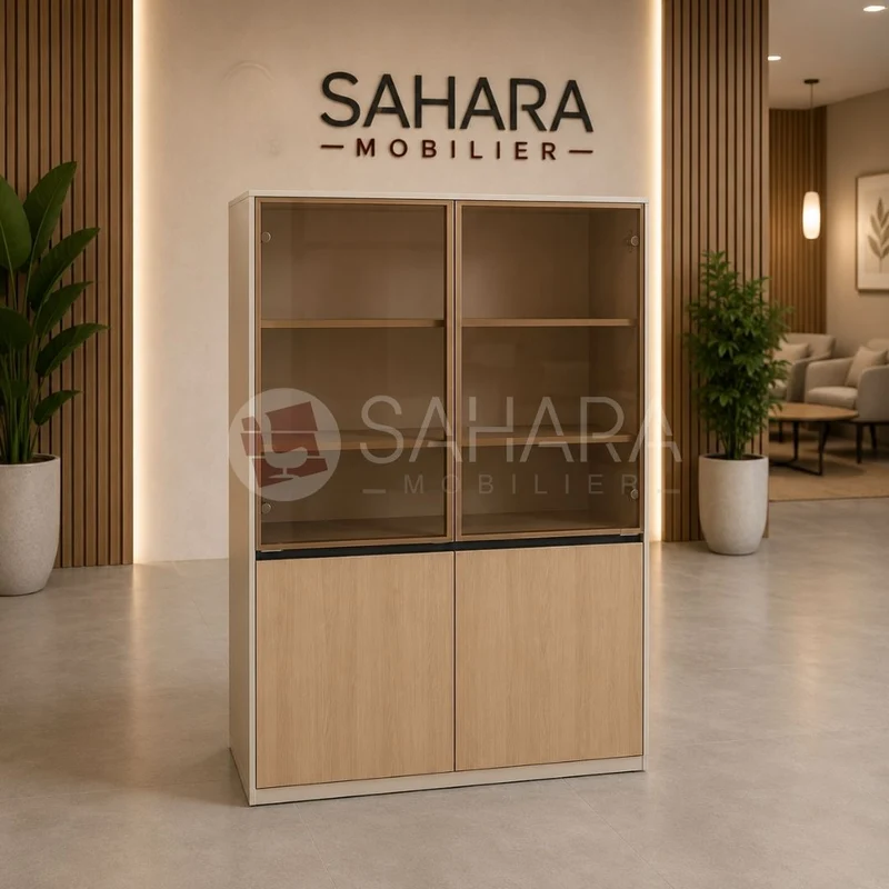 Armoire porte battante en bois Réf C1033