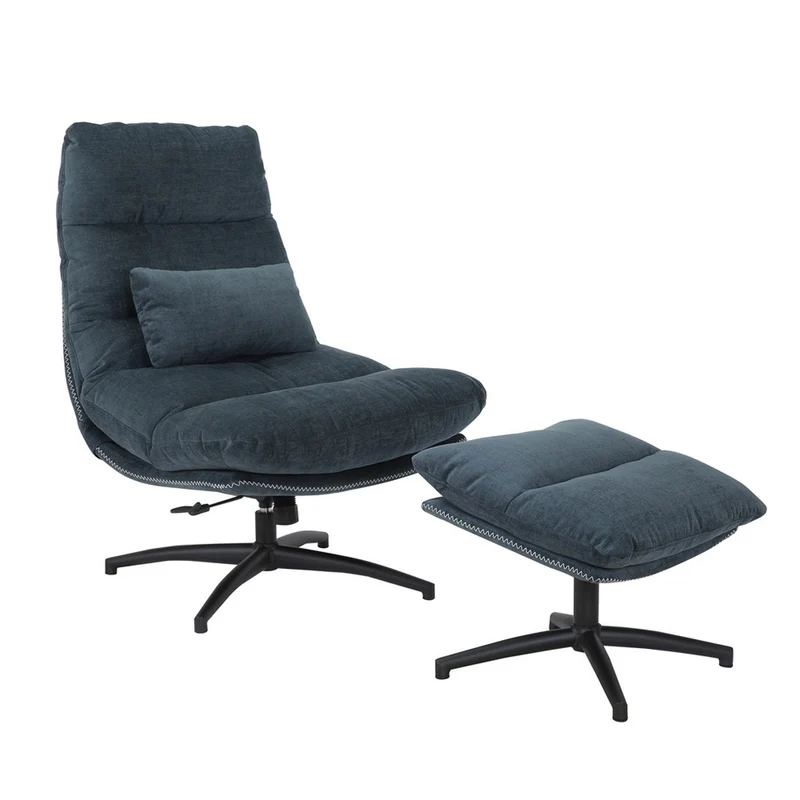 Fauteuil BERGEN avec repose-pieds