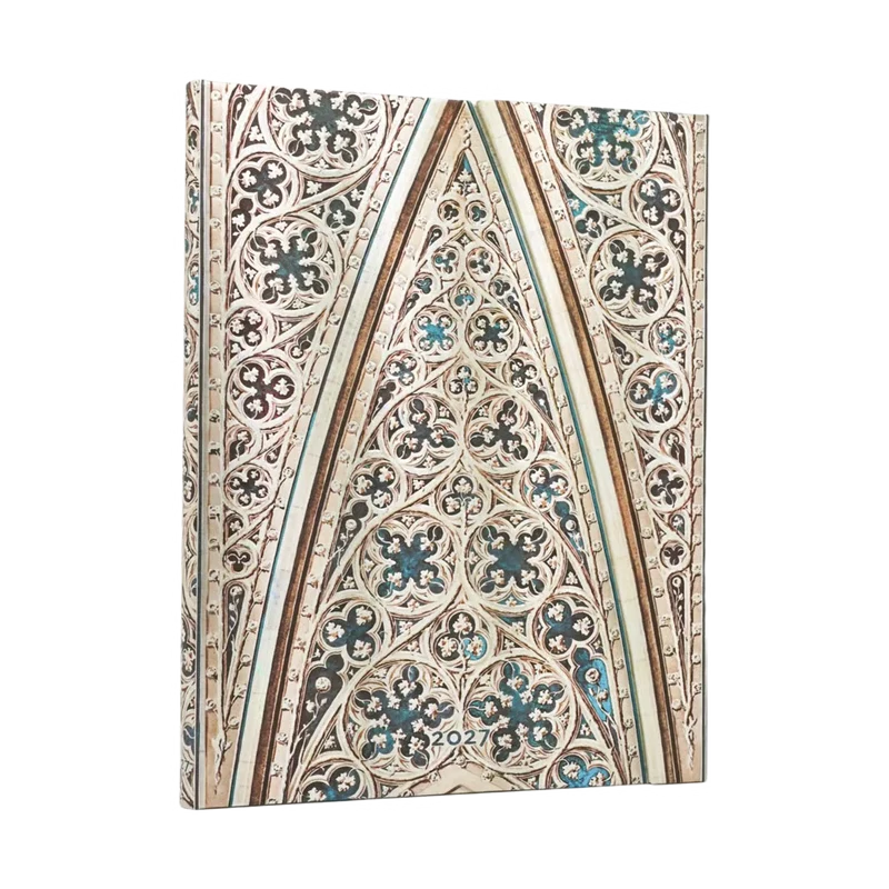 Agenda 2027 PAPERBLANKS Voûte de la Cathédrale de Milan - 1 semaine sur 2 pages - Ultra - Hardcover - Vertical - 176p