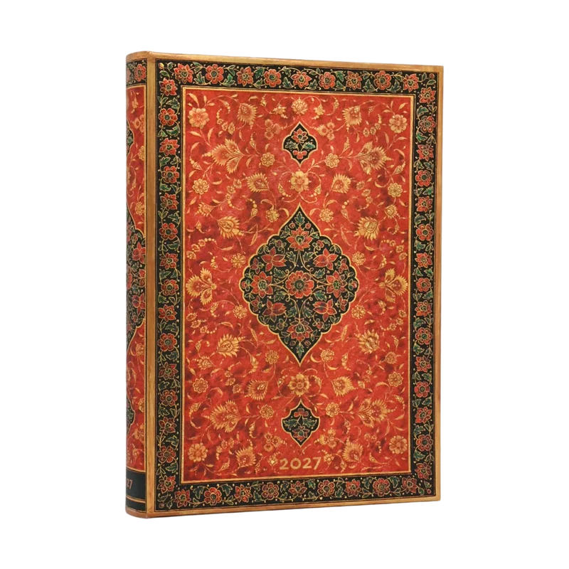 Agenda 2027 PAPERBLANKS Layla - 1 jour par page - Midi - Hardcover - 432p