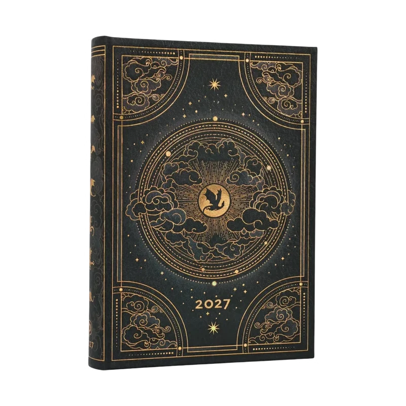 Agenda 2027 PAPERBLANKS Pénombre de Navarre - 1 jour par page - Midi - Hardcover - 432p