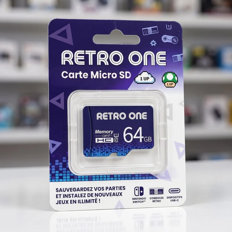 Carte SD conçue pour la console Retro One™