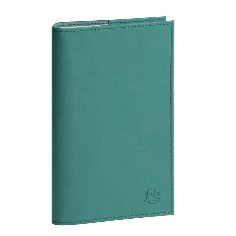 Agenda 2027 EXACOMPTA Lady 16S - 9 x 16 cm - 1 semaine + notes - Orientation horizontale - Alysse vert lagon