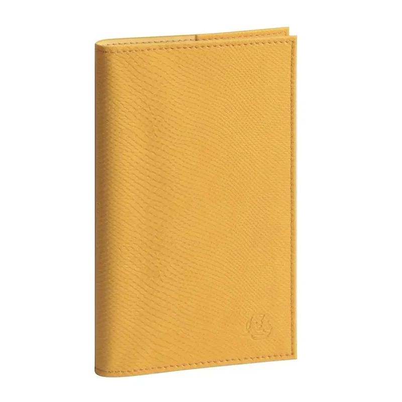 Agenda 2027 EXACOMPTA Lady 16S - 9 x 16 cm - 1 semaine + notes - Orientation horizontale - Alysse jaune