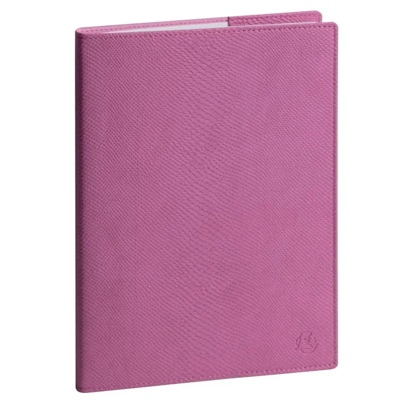 Agenda 2027 EXACOMPTA Lady 20 - 15 x 21 cm - 1 semaine + notes - Orientation horizontale - Alysse fuchsia