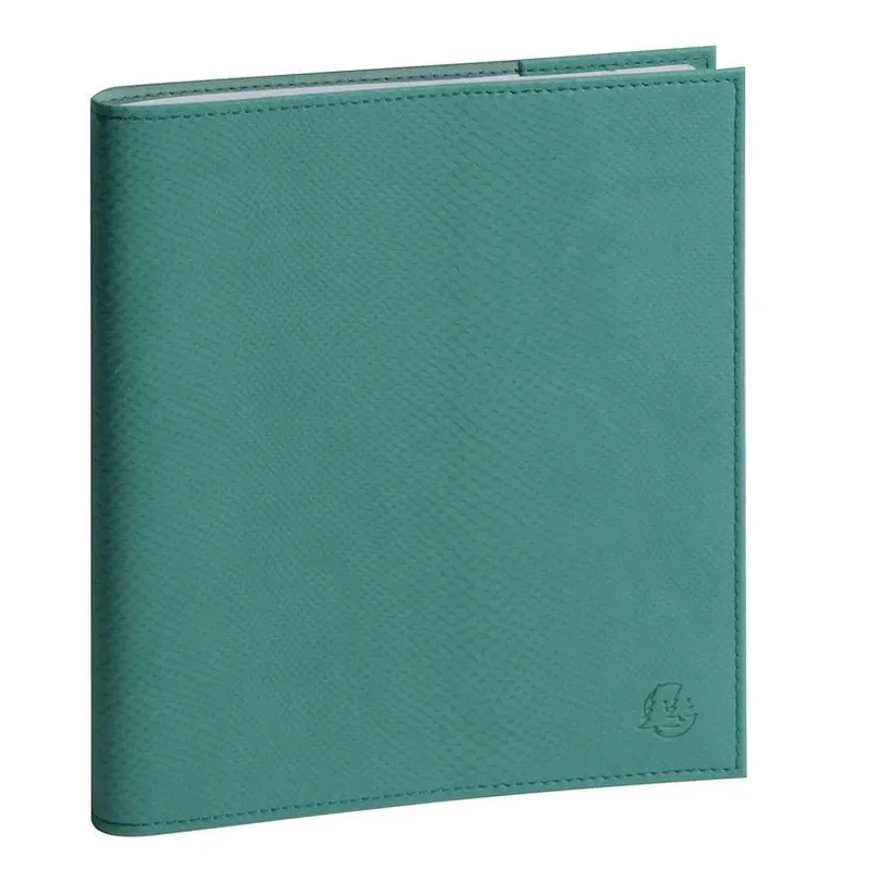 Agenda 2027 EXACOMPTA Lady 18 - 15 x 17 cm - 1 semaine + notes - Orientation horizontale - Alysse vert lagon