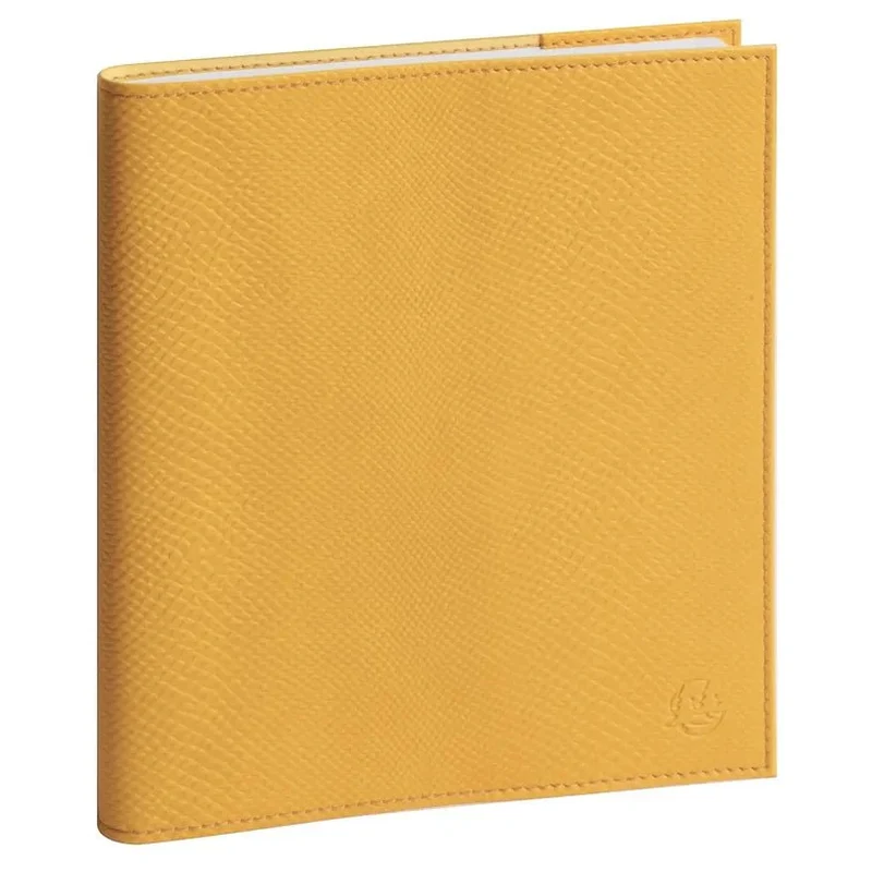 Agenda 2027 EXACOMPTA Lady 18 - 15 x 17 cm - 1 semaine + notes - Orientation horizontale - Alysse jaune