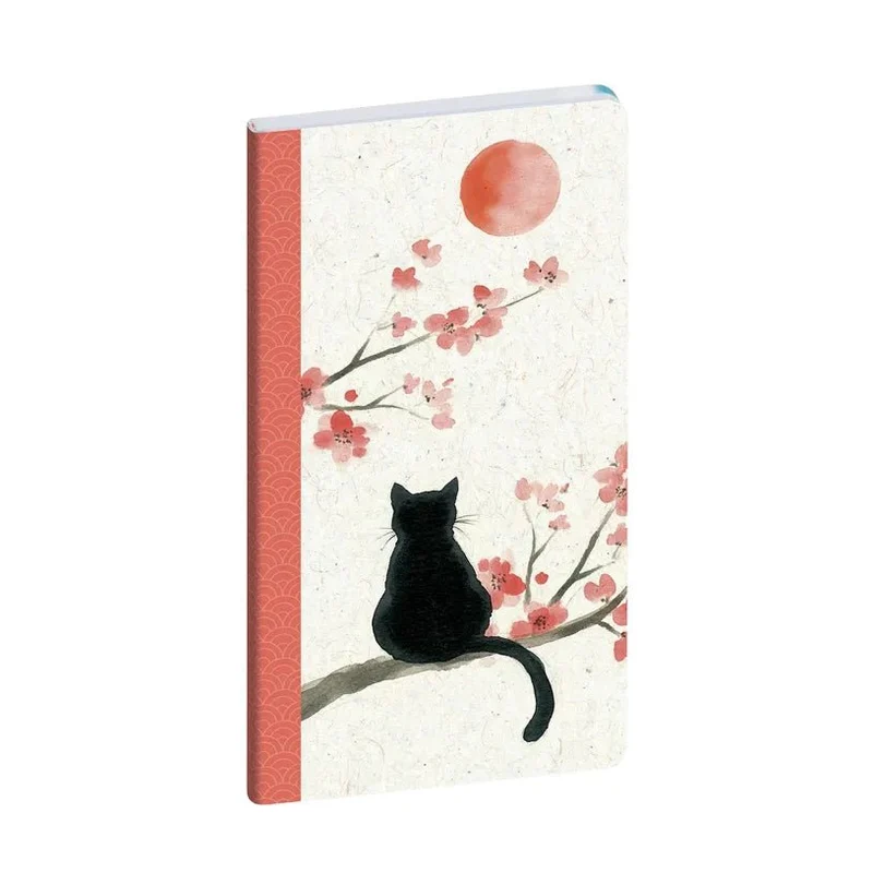 Agenda 2027 EXACOMPTA EasyTime 17 - 9 x 17,5 cm - 1 semaine + notes - Orientation horizontale - Sapporo chat
