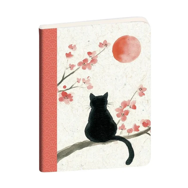 Agenda 2027 EXACOMPTA Semaine Planifiée 13 - 9 x 13 cm - 1 semaine sur 2 pages - Orientation horizontale - Sapporo chat