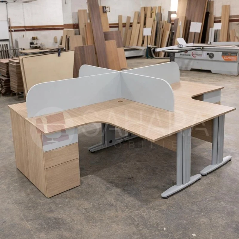 Bureau Bench 4 Positions Réf C0844