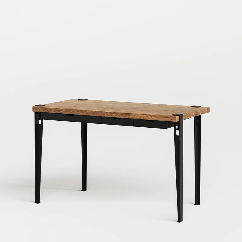 Bureau TIPTOE 120x60cm - bois ancien recyclé