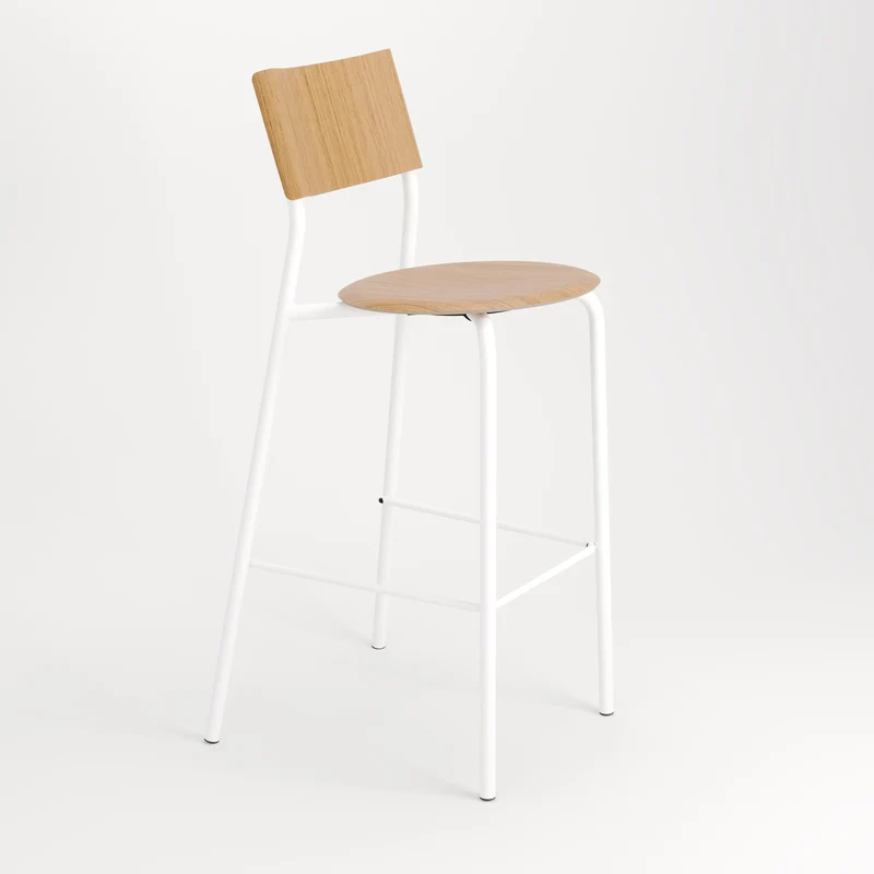 Chaise de bar SSD - bois éco-certifié - 75cm