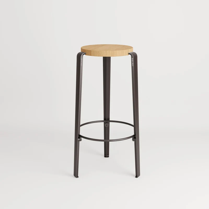 Tabouret de bar - bois éco-certifié - 76cm