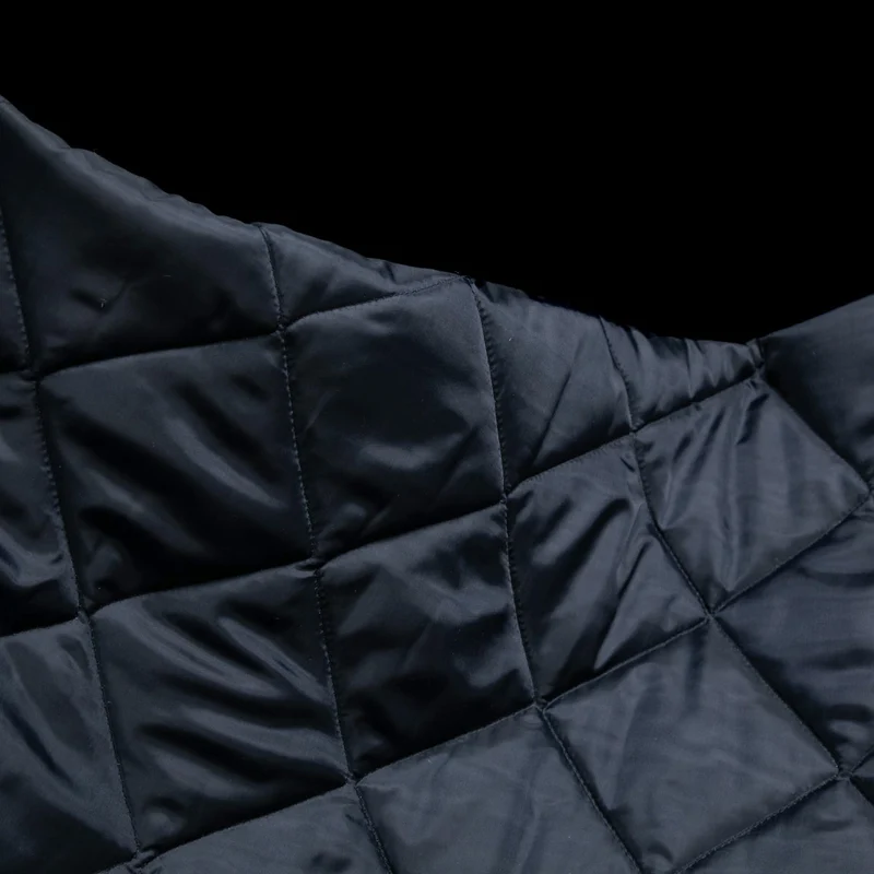 Tissu matelassé avec isolant | Bleu marine