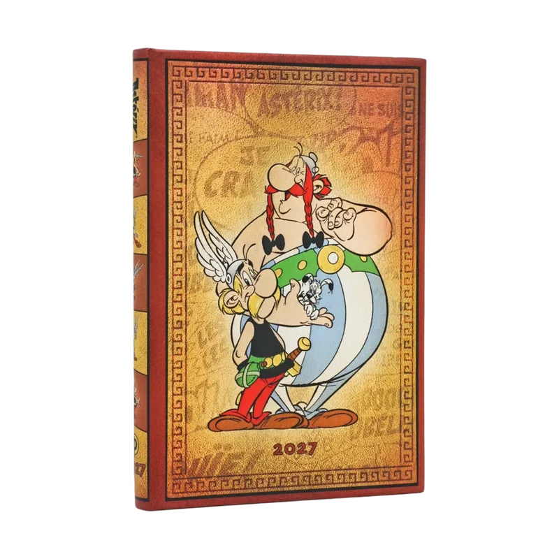 Agenda 2027 PAPERBLANKS Astérix et Obélix - 1 semaine sur 2 pages - Mini - Hardcover - Vertical - 176p