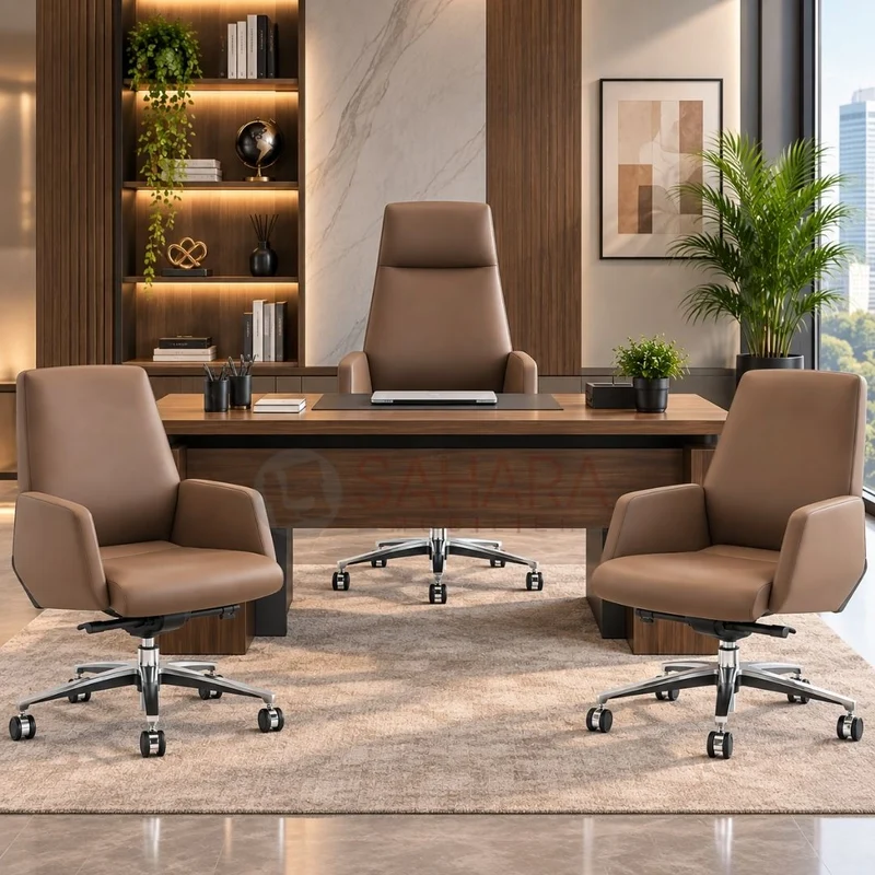 Pack fauteuil de bureau Natura Réf B4130
