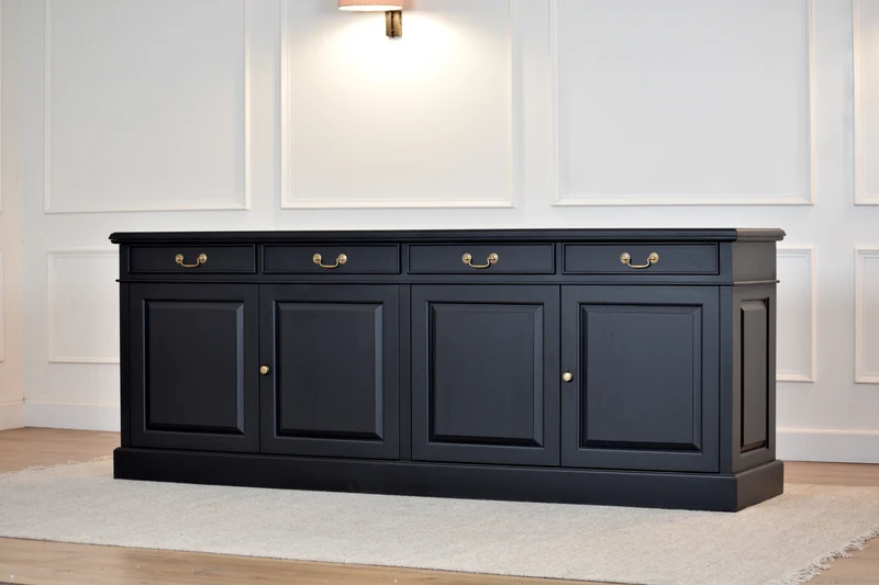 Dressoir breed Zwart