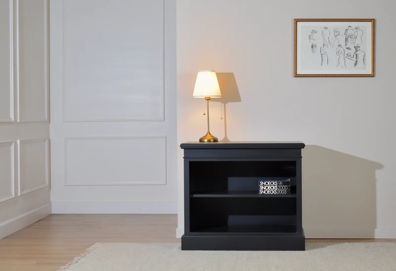 Sidetable Open Zwart