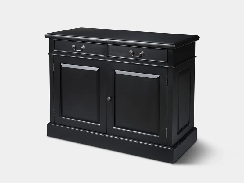 Dressoir smal Zwart