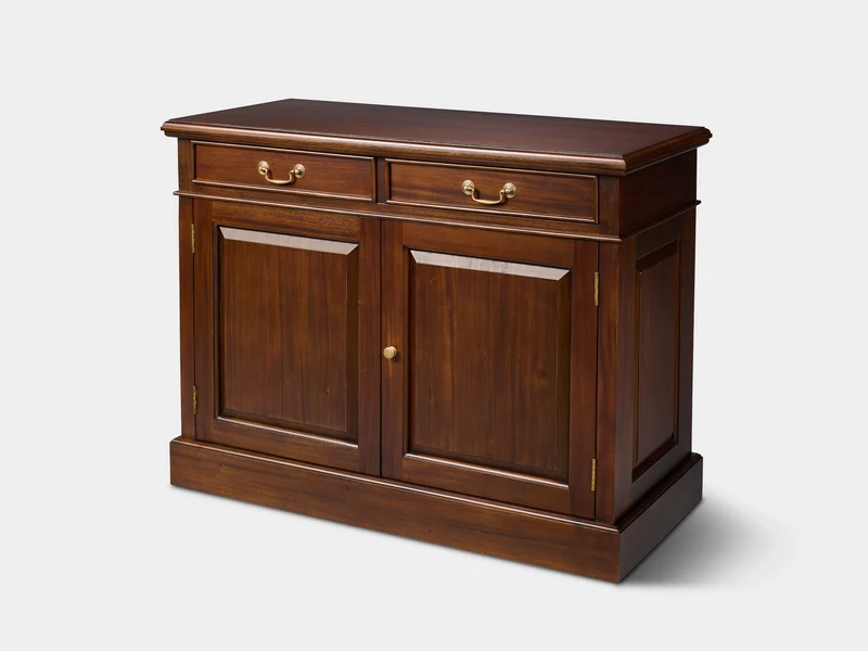 Dressoir smal Walnoot