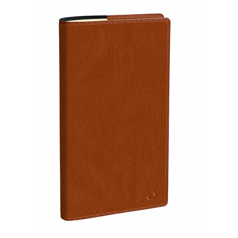 Agenda 2027 QUO VADIS Italnote Prestige - 8,8 x 17 cm - 1 semaine + notes - Orientation horizontale - Marlow camel
