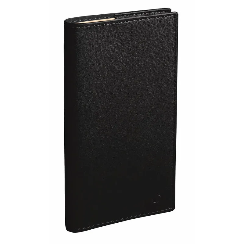 Agenda 2027 QUO VADIS Italnote S Prestige - 8,8 x 17 cm - 1 semaine + notes - Orientation horizontale - Soho noir