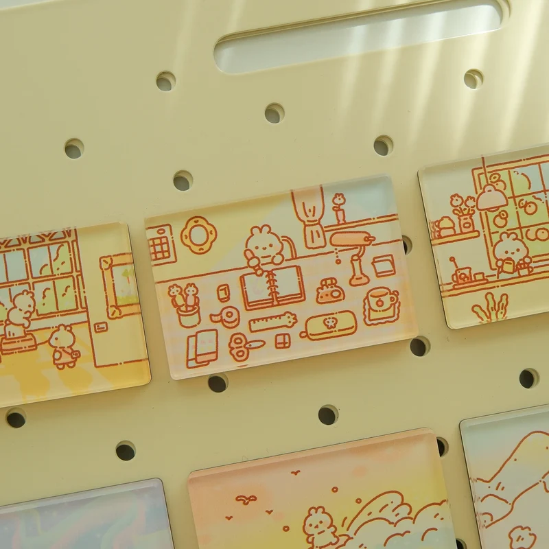 Magnet « Bunnies – Journaling » – Collection Outdoor & Homebody – 2jingis2jing