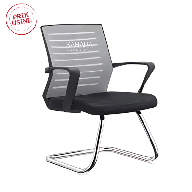 Fauteuil Visiteur ES 356 LUGE chromé Réf B3861