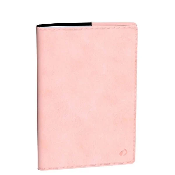 Agenda 2027 QUO VADIS Randonnée - 9 x 12,5 cm - 1 semaine sur 2 pages - Orientation verticale - Bergame rose corail