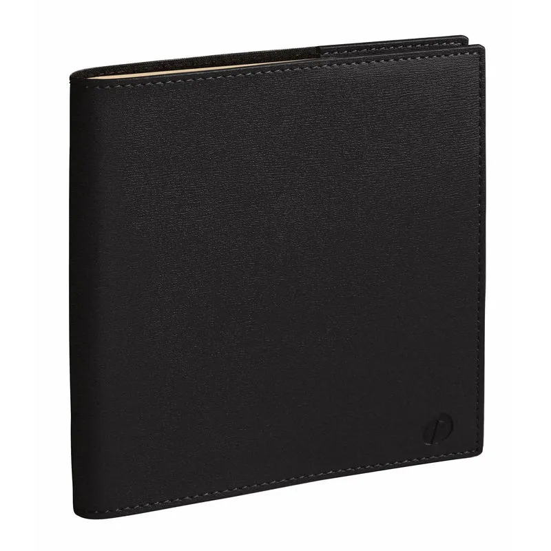 Agenda 2027 QUO VADIS Note 16 S Prestige - 16 x 16 cm - 1 semaine + notes - Orientation horizontale - Soho noir