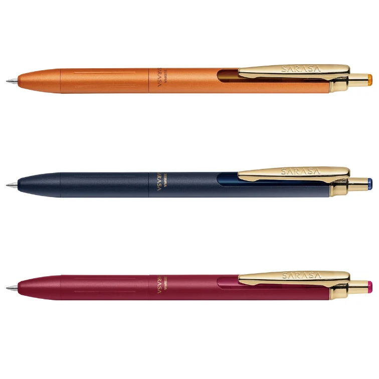 Stylo gel Zebra Sarasa Grand - 0,5 mm - Coloris au choix