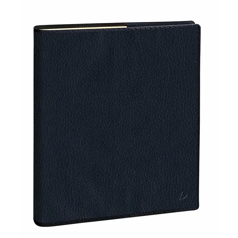 Agenda 2027 QUO VADIS Exécutif Prestige - 16 x 16 cm - 1 semaine sur 2 pages - Orientation verticale - Marlow bleu nuit