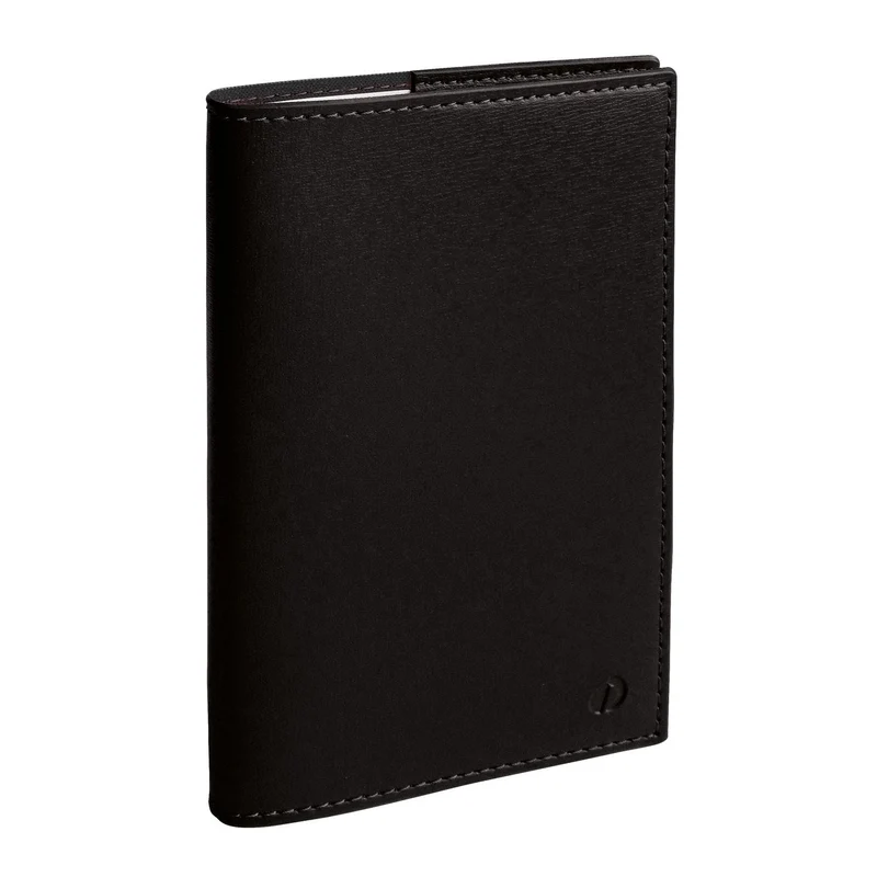 Agenda 2027 QUO VADIS Ministre Prestige - 16 x 24 cm - 1 semaine sur 2 pages - Orientation verticale - Soho noir