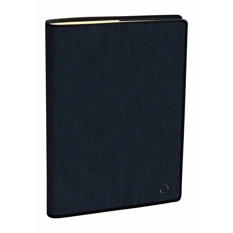 Agenda 2027 QUO VADIS Président Prestige - 21 x 27 cm - 1 semaine sur 2 pages - Orientation verticale - Marlow bleu nuit