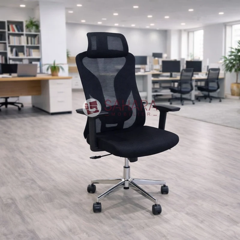 Fauteuil de direction en MeSh Réf C0596