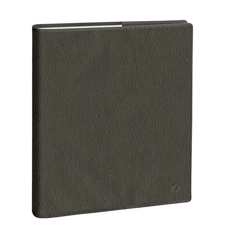 Agenda 2027 QUO VADIS Exécutif Prestige - 16 x 16 cm - 1 semaine sur 2 pages - Orientation verticale - Marlow gris