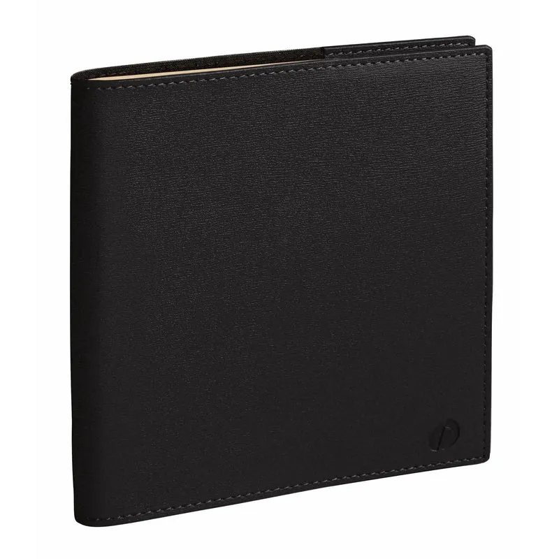 Agenda 2027 QUO VADIS Exécutif S Prestige - 16 x 16 cm - 1 semaine sur 2 pages - Orientation verticale - Soho noir