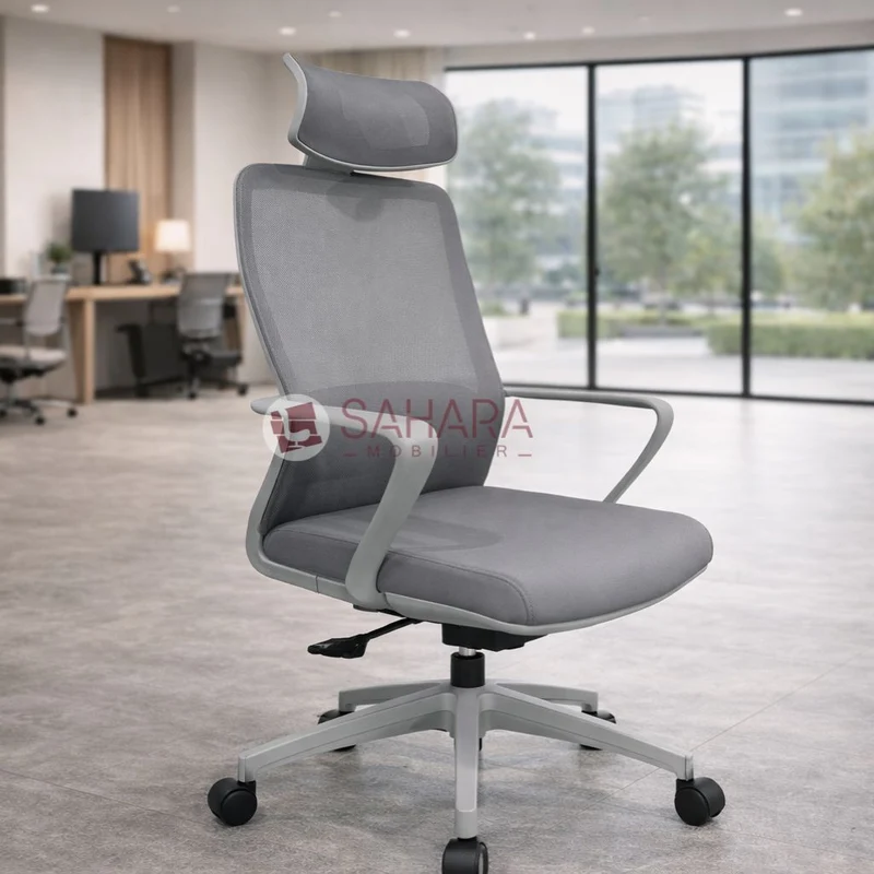 Fauteuil de bureau en Mesh Livo Réf B4484