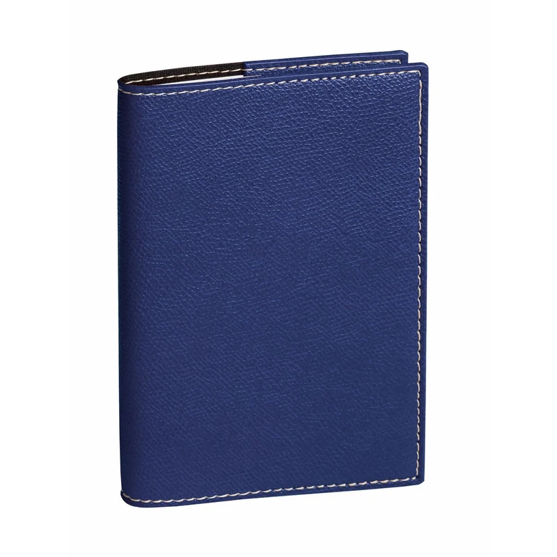 Agenda 2027 QUO VADIS Plain - 10 x 15 cm - Mensuel - Orientation verticale - Club navy