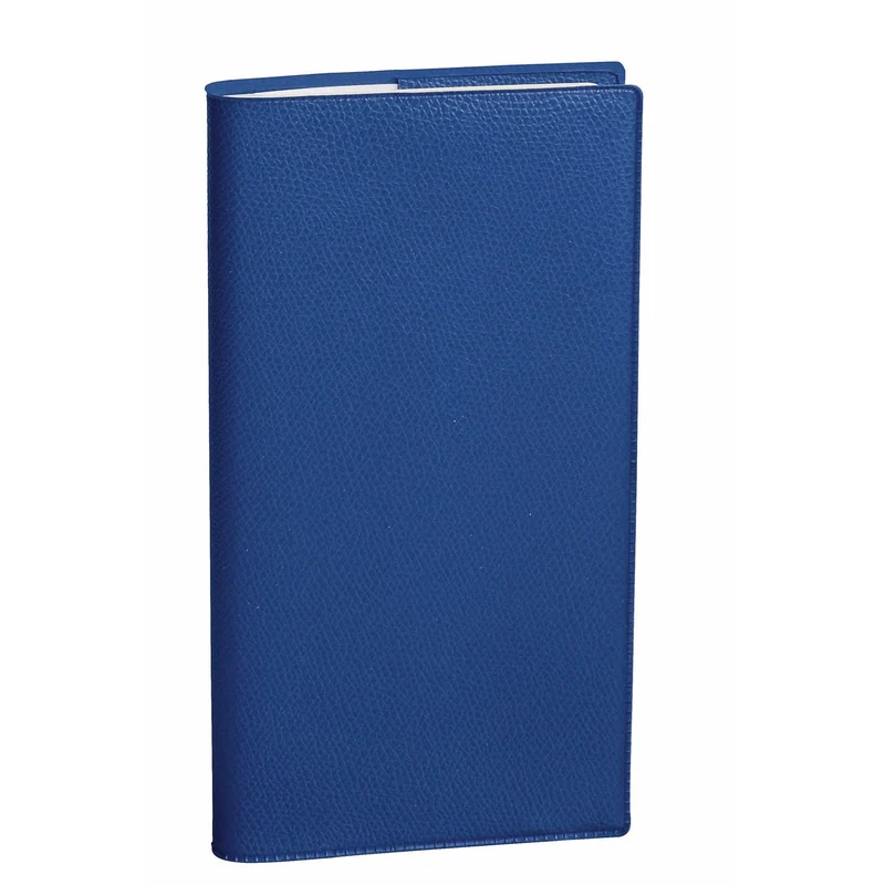 Agenda 2027 QUO VADIS Silma - 8,8 x 17 cm - 1 semaine par page - Orientation horizontale - Impala bleu océan