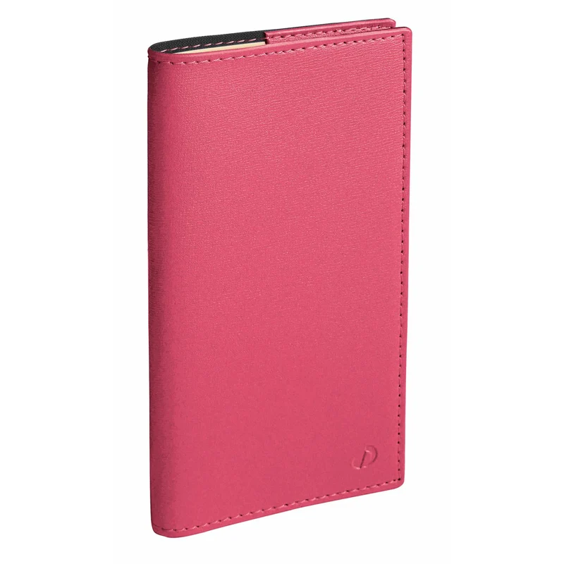 Agenda 2027 QUO VADIS Italnote S Prestige - 8,8 x 17 cm - 1 semaine + notes - Orientation horizontale - Soho rose