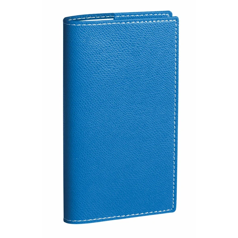 Agenda 2027 QUO VADIS Italnote B - 8,8 x 17 cm - 1 semaine + notes - Orientation horizontale - Club bleu roi
