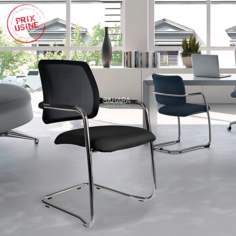 Chaise visiteur urban-slider luge Réf B3034