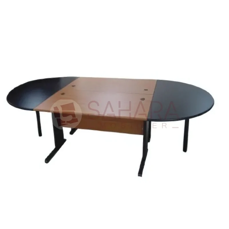 Table de Réunion Ovale Bicolore Réf C0113